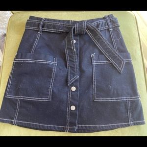 Giani Bini black mini skirt